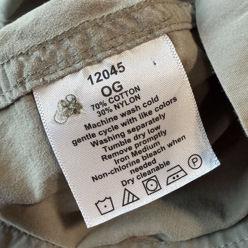 FILSON - Men's Casual Button Down HUNTING Shirt - Olive Green - Large - Picture 7 of 11
